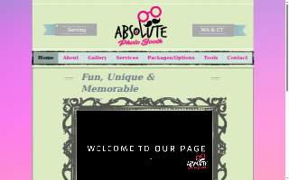 Absolute Photo Booth of Easthampton website