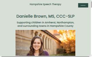 Hampshire Speech Therapy website