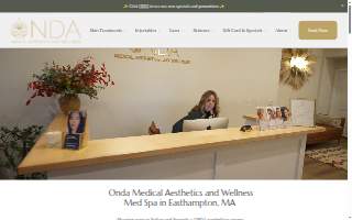 Onda Medical Aesthetics and Wellness website