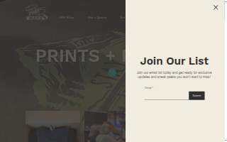 Printed Mass website