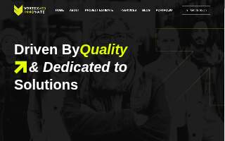 Vortex Web Innovate website