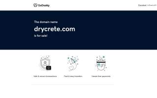 Drycrete Waterproofing website