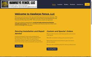 Hawkeye Fence of Easton website