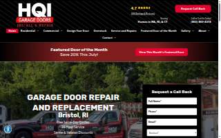 HQI Door Company of Easton website