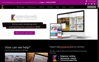 kaleidaweb LLC website