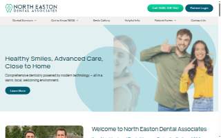 North Easton Dental Associates website