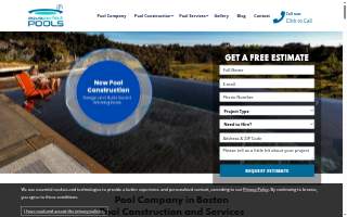 Aqua Perfect Pools, LLC. website