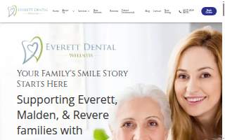 Everett Dental Wellness website