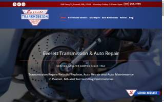 Everett Transmission & Auto Repair website