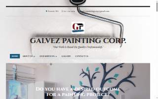 Galvez Painting Corp. website