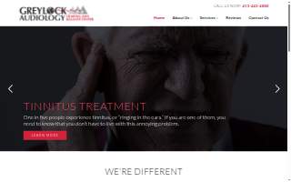 Greylock Audiology, LLC of Everett website