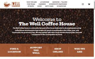The Well Coffee House of Everett website