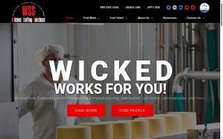 Wicked Staffing Solutions of Wakefield website