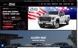Alden GMC website