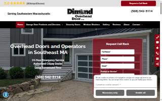 Dimond Overhead Door website