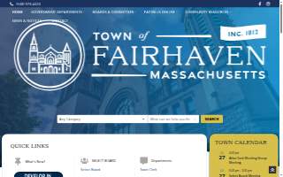Fairhaven Recreation Department website