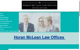 Horan McLean Law Offices website