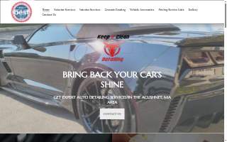 Keep It Clean Detailing website