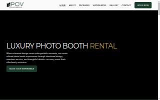 POV Photobooth website