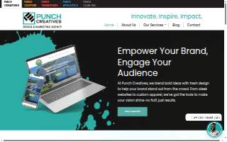 Punch Creatives of Fairhaven website