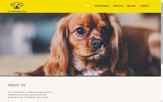 The Grooming Den website