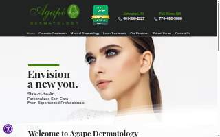 Agape Dermatology Fall River website