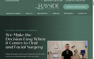 Bayside Oral & Facial Surgery website