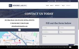 Hendrie Law, PC website