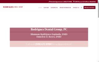 Rodrigues Dental Group website