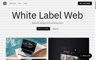 White Label Web - Website Design, Development & SEO Agency website