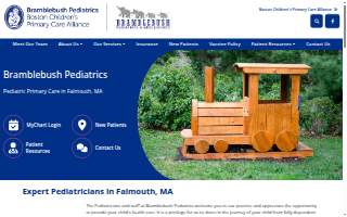 Bramblebush Pediatrics website