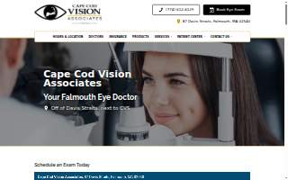 Cape Cod Vision Associates website