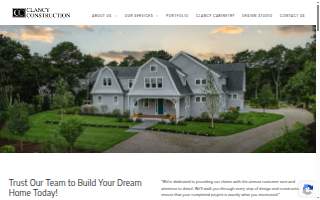 Clancy Construction, Inc. website