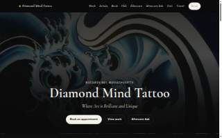 Diamond Mind Tattoo website