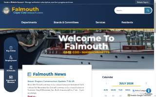 Falmouth Car Care website