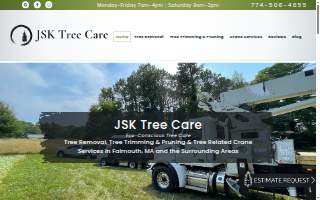 JSK Tree Care website