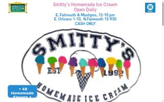Smitty's Homemade Ice Cream website