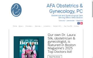 Afa Obstetrics And Gynecology website