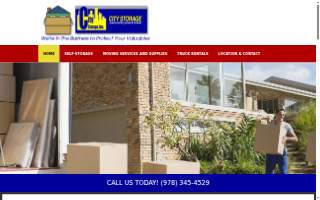City Self Storage, Inc. website