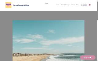 Forever Summer Solstice Tanning Salon website