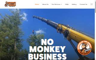 George of the Jungle Tree Service website