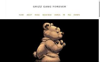 Grizz Gang Forever Studios LLC website