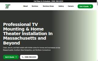 Topline TV Mounting and Home Theater Services of Fitchburg website