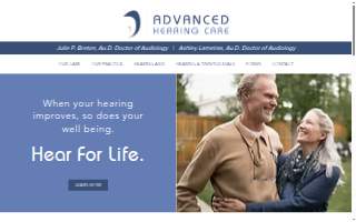 Advanced Hearing Care Inc of Foxborough website