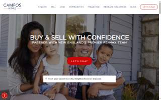 Campos Homes - Re/Max Real Estate Center website