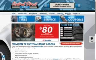 Central Street Garage website