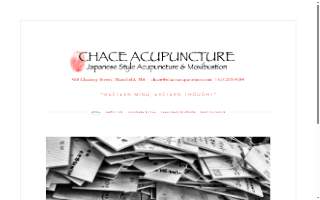 Chace Acupuncture website