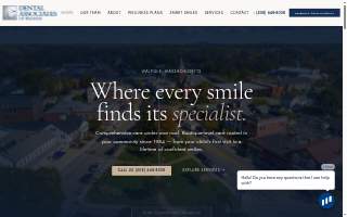 Dental Associates of Walpole website