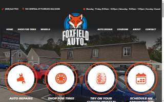 Foxfield Auto website