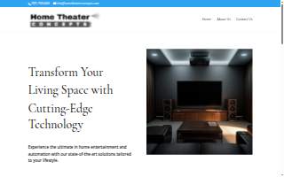 Home Theater Concepts of Foxborough website